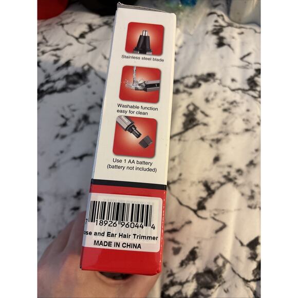 Electric Nose Ear Hair Trimmer Eyebrow Shaver Clipper Groomer Cleaner tool - Picture 3 of 4